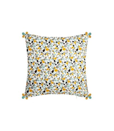Housse de Coussin Imprimé Razzo 40x40cm Ocre
