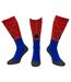 1 Pack Adults Knee High Fun Patterned Hockey Socks - Spiderman-3
