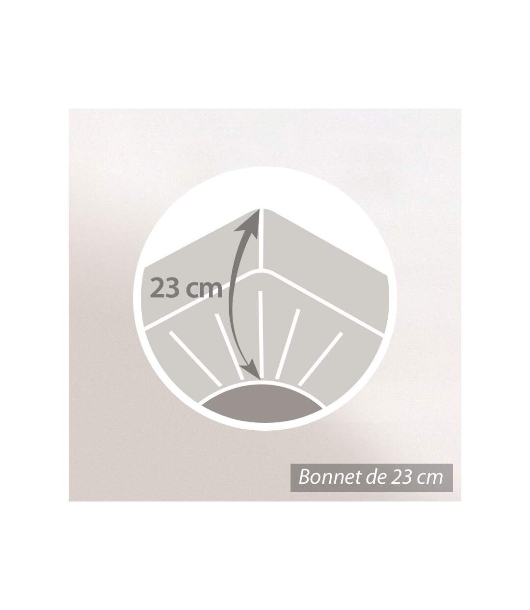 Protège matelas imperméable ANTONY Bonnet de 23 cm-8