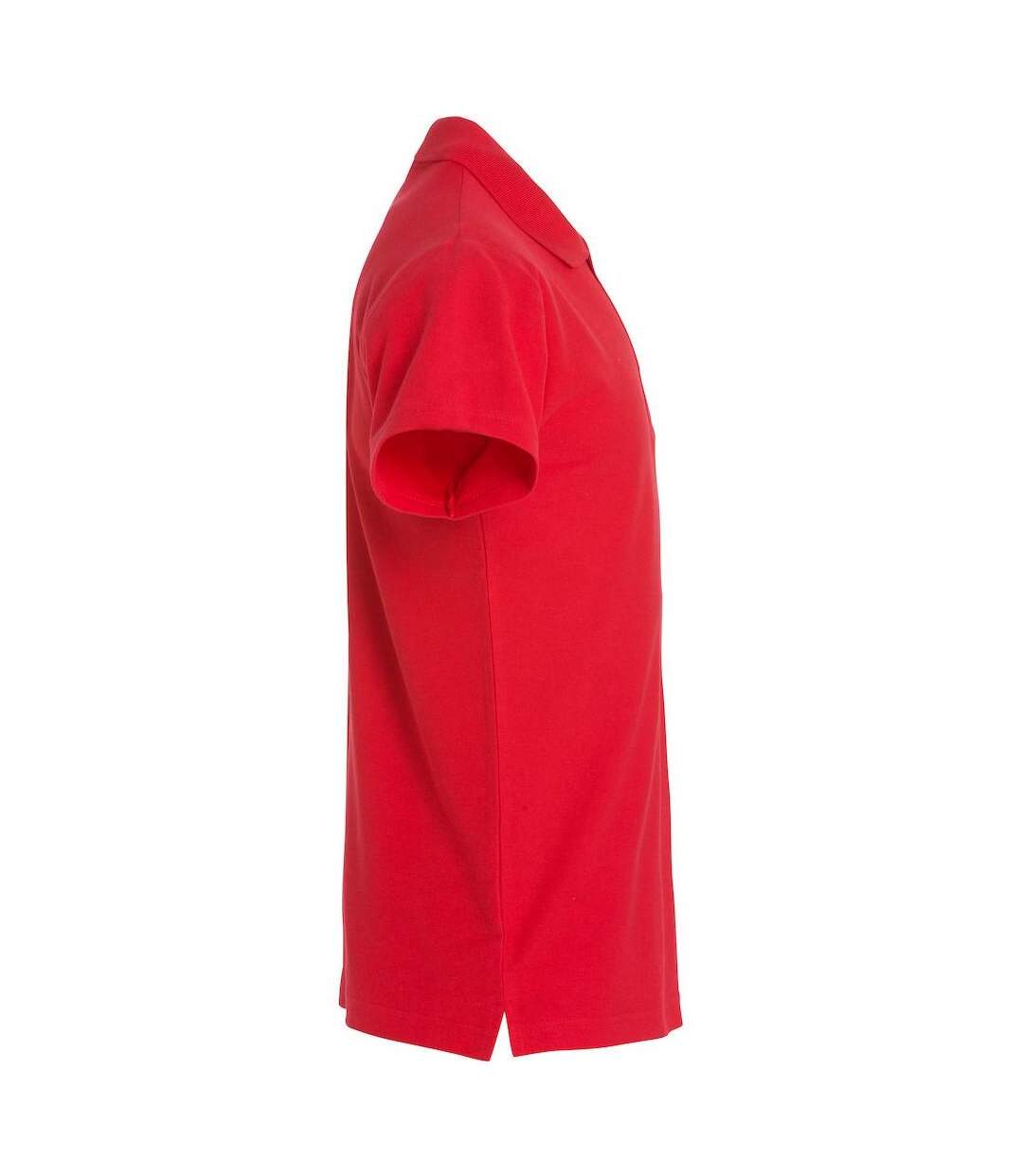 Polo Basic Homme Rouge Clique-4