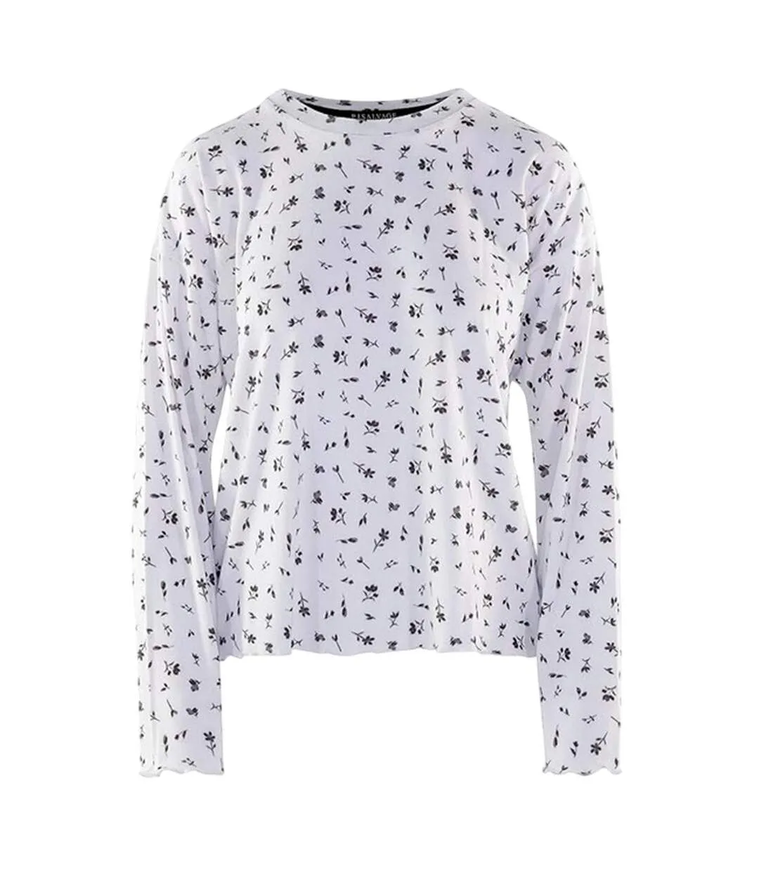 Chemise Motif/style Fleurs Délicates Femme Blanc Cassé PJ Salvage-2