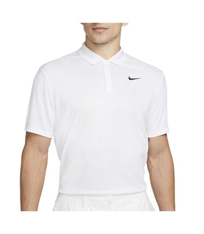 Polo blanc homme nike m nkct - l