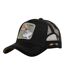 Casquette Trucker Motif/style Looney Tunes Adulte Noir Capslab-1