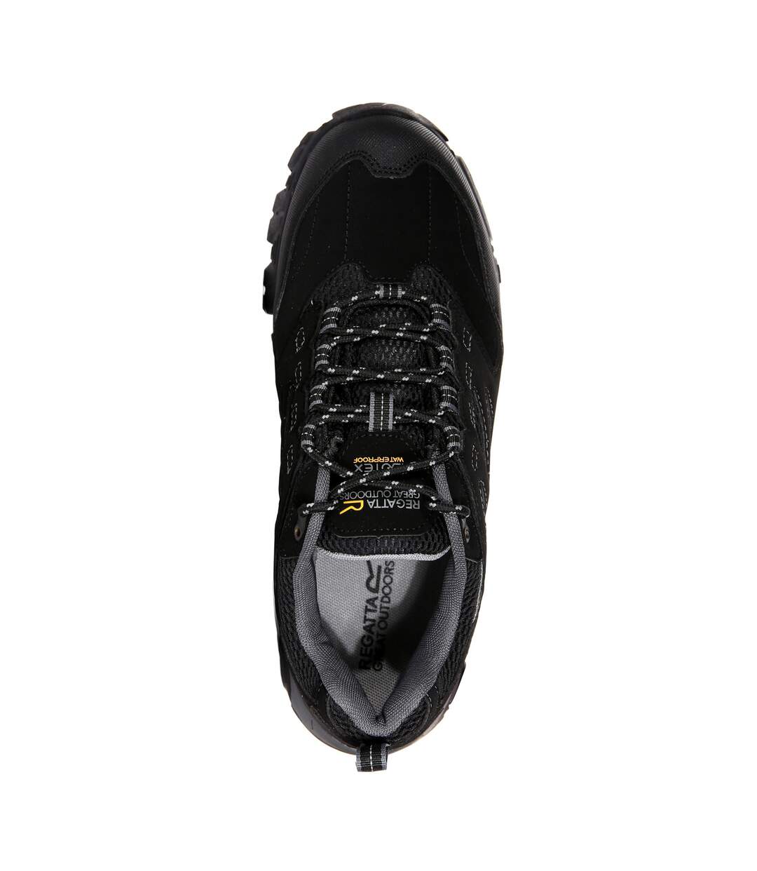 Regatta Mens Holcombe IEP Low Hiking Boots (Black/Granite) - UTRG3659-4