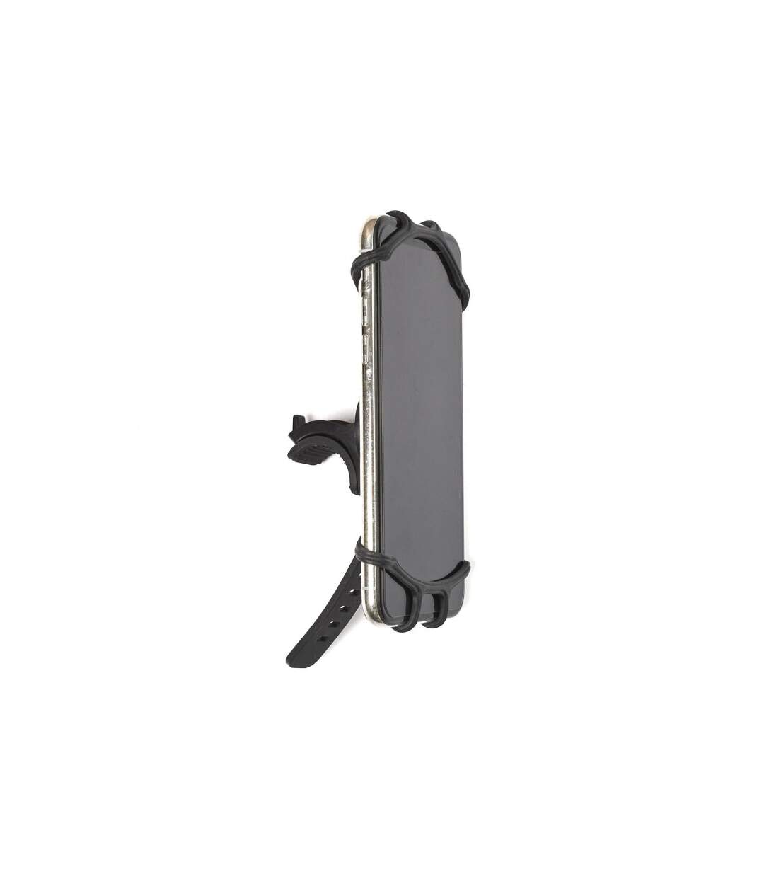 Sacoche & Support Téléphone Trottinette 13cm Noir-4