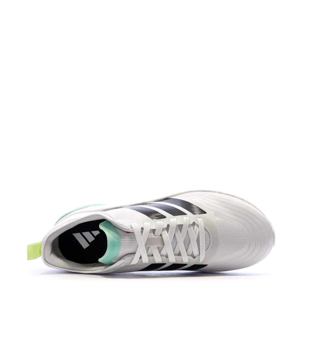 Chaussures de running blanches/bleu homme adidas moveboost-4