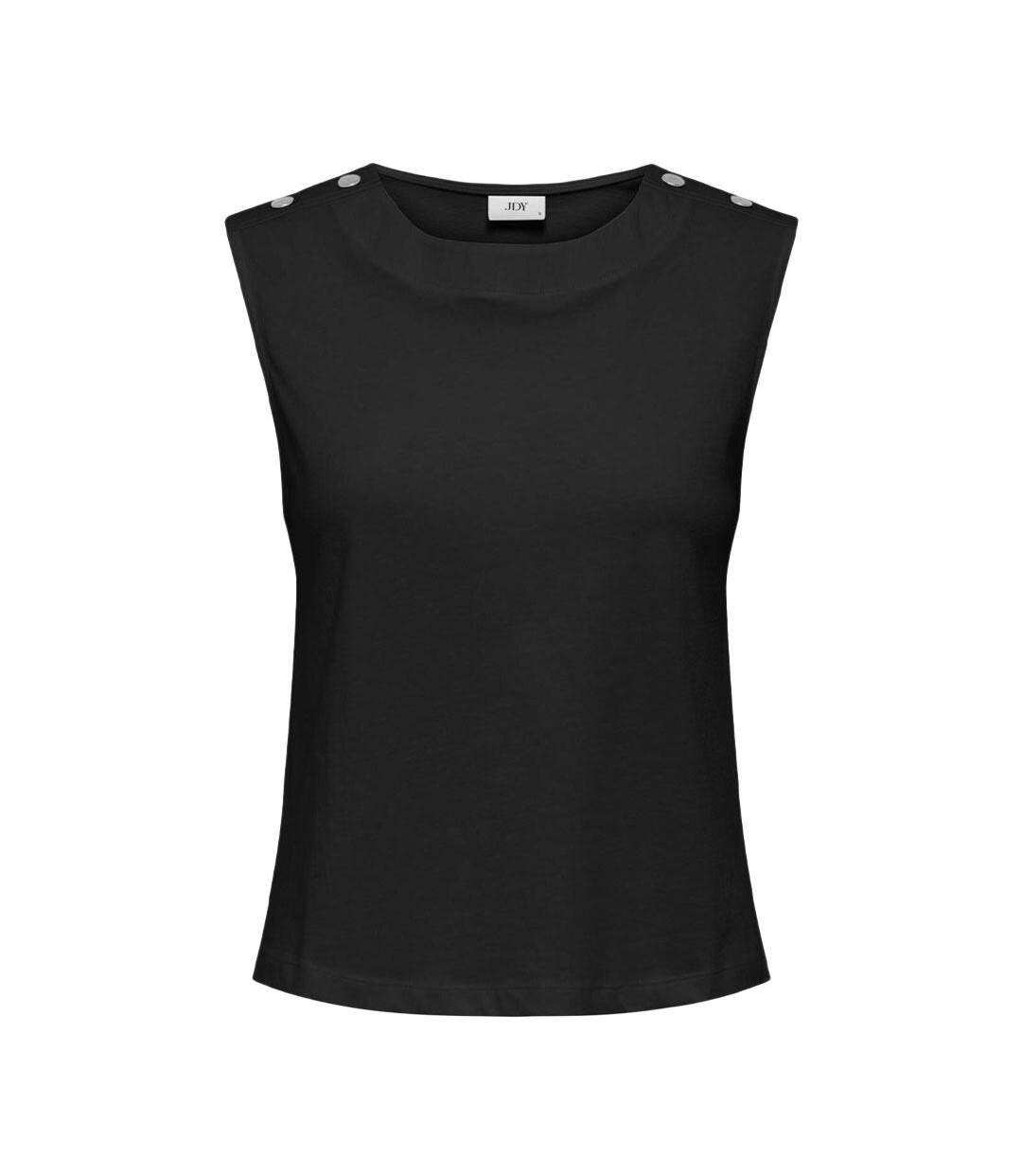 T-shirt noir femme jdy isabella - l-1