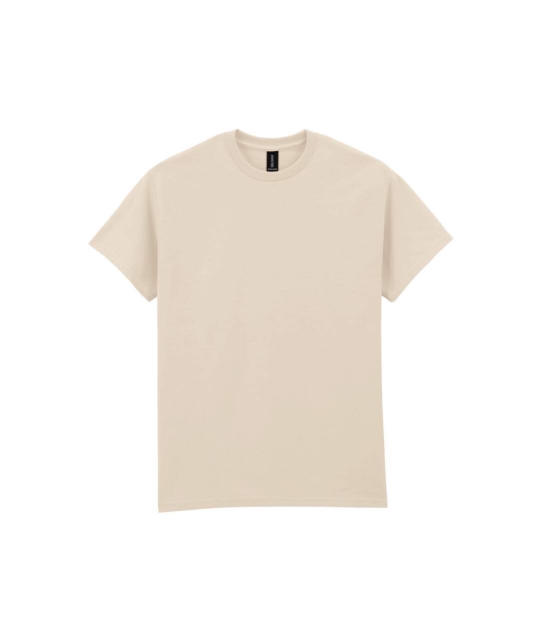 T-shirt Adulte Beige Pâle Gildan-1