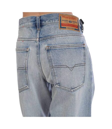 Mens Cotton Slim Jeans Blue Diesel