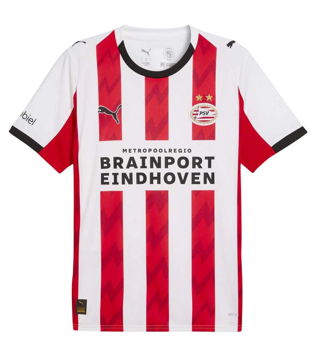 Mens 25/26 Puma Home Shirt White Red PSV Eindhoven-2