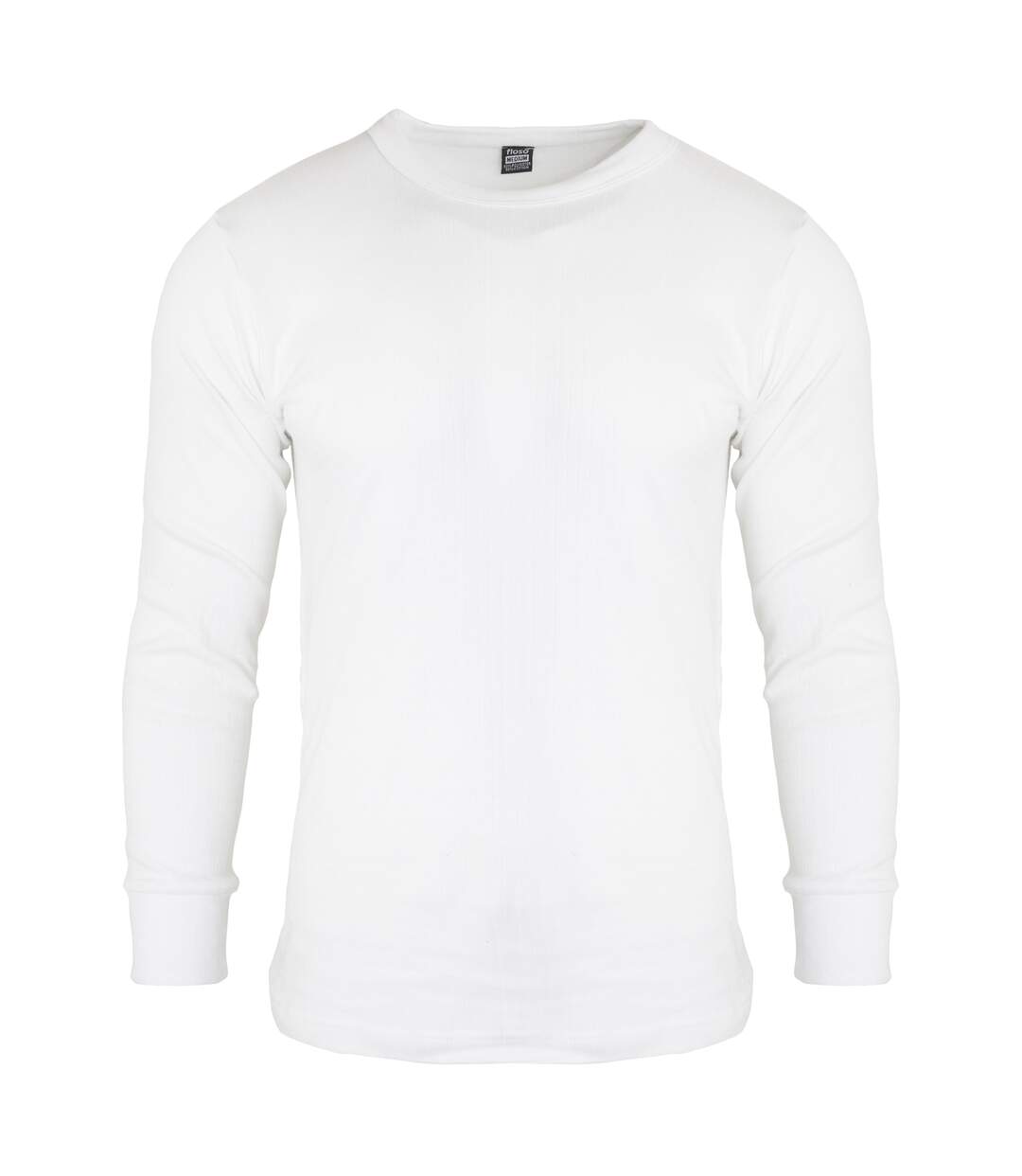 T-shirt thermique à manches longues homme blanc Floso-1