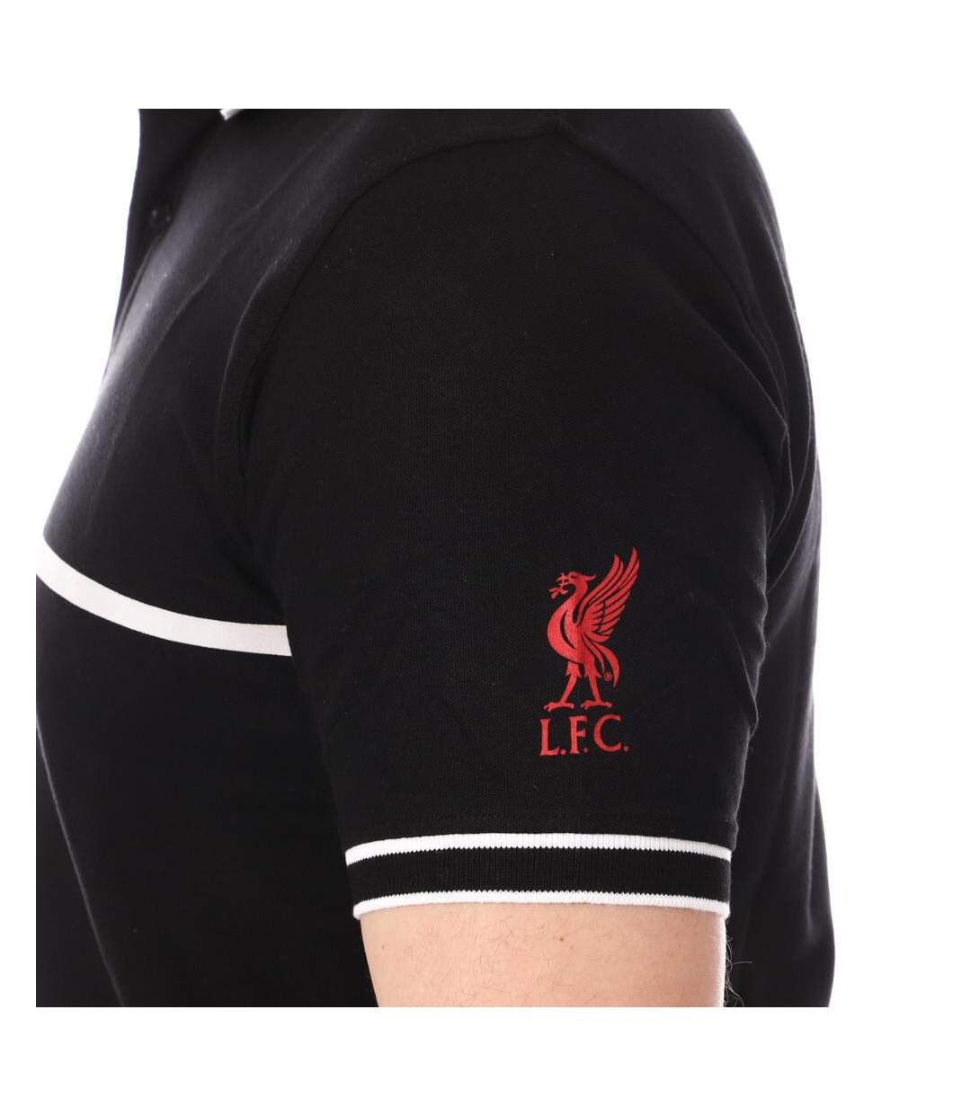 Liverpool Polo Noir Homme PO8 - S