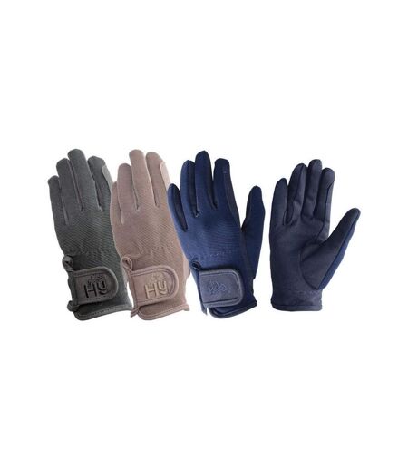 Children/kids Every Day Riding Gloves Brown Hy5