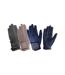 Children/kids Every Day Riding Gloves Brown Hy5-1
