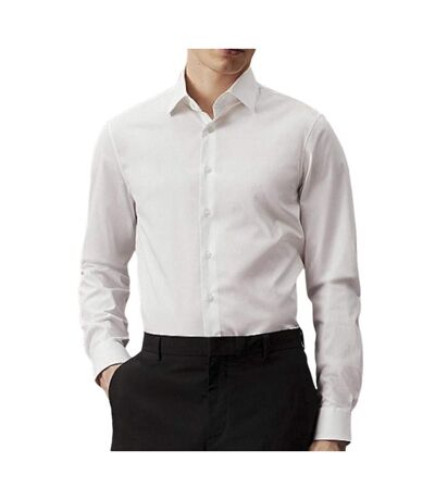 Chemise blanche homme calvin klein jeans poplin stretch regul - 38