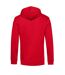 Sweat À Capuche Homme Rouge B&C-2