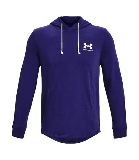 Sweat À Capuche Rival Terry Homme Bleu Under Armour