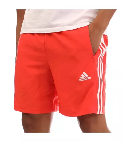 Short Style 3 Rayures Essentials Chelsea Homme Rouge Adidas