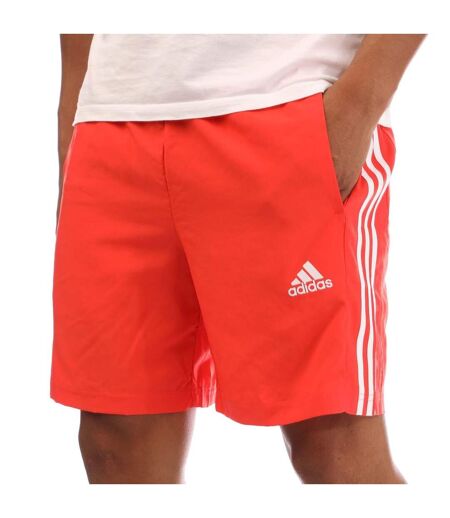 Short Style 3 Rayures Essentials Chelsea Homme Rouge Adidas