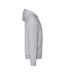 Mens Classic Heather Zipped Hoodie Heather Grey Fruit Of The Loom-3