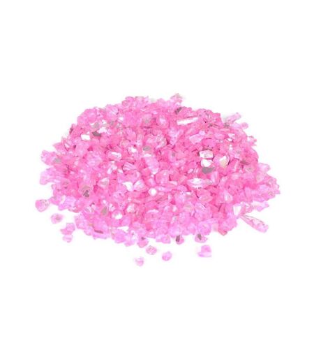 Pépites de Verre Déco Effet Miroir 250g Rose