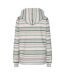 Veste À Capuche Motif/style Rayé Femme Craie Lazy Jacks-3