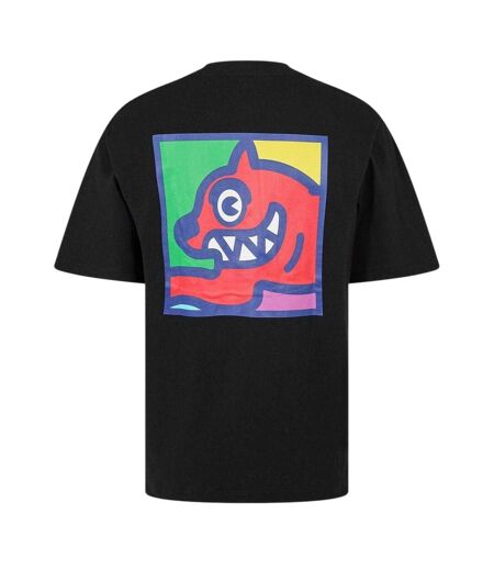 Mens Pop Art Cotton Relaxed Fit T-shirt Black ICECREAM