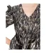 Robe Courte Femme Jaune Or Lovedrobe-4