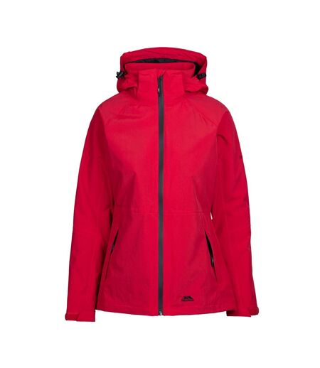 Trespass Womens/Ladies Tilbury TP75 Waterproof Jacket (Red) - UTTP6521