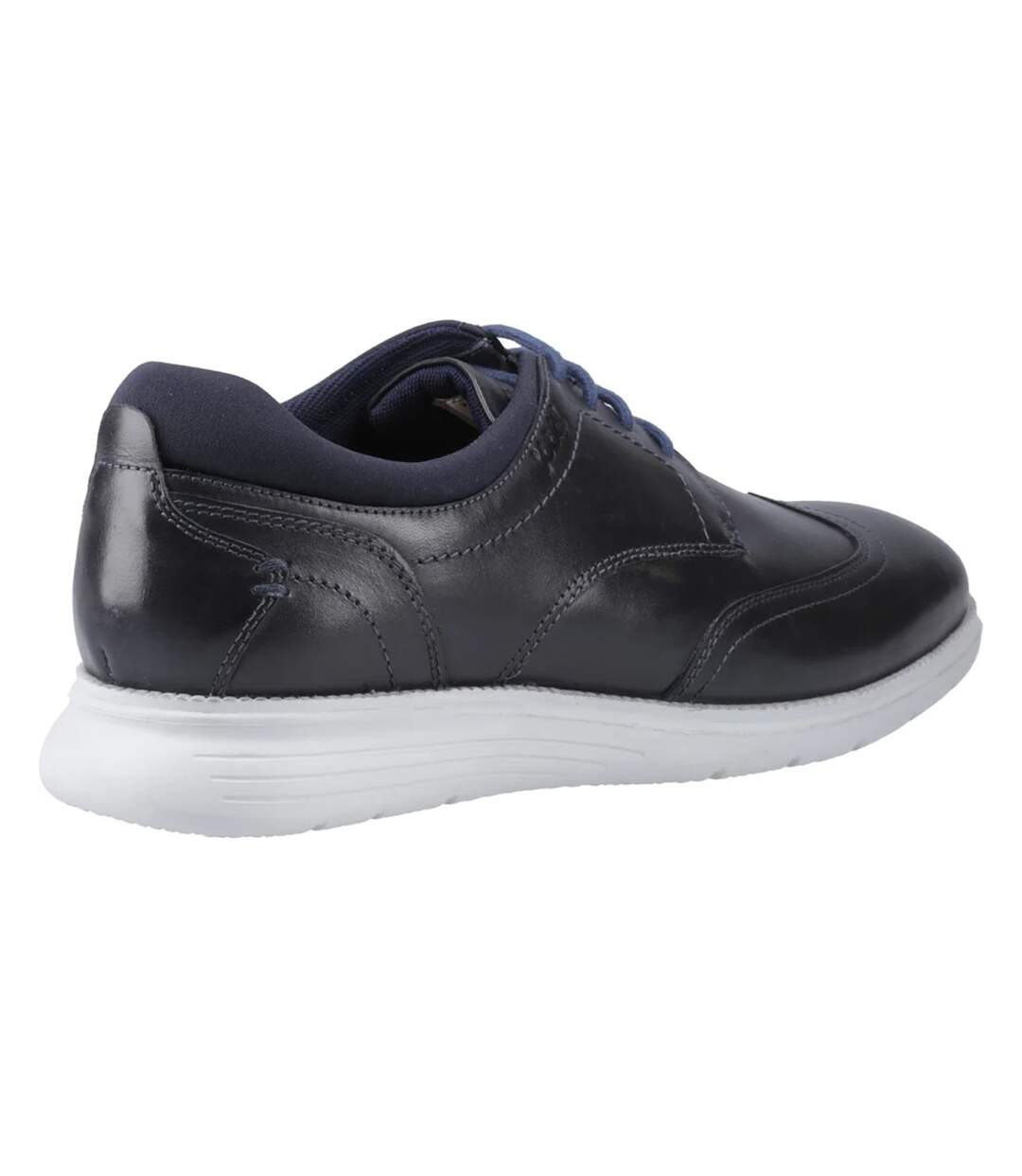 Mens vantage leather oxford shoes navy POD-2