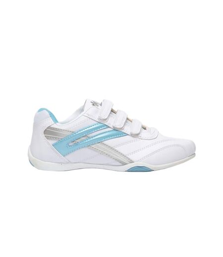 Baskets raven femmes blanc/bleu clair Dek