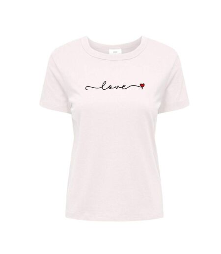 T-shirt blanc femme jdy smoke