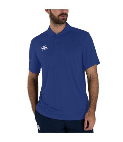 Canterbury Mens Club Dry Polo Shirt (Royal Blue) - UTPC4376