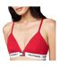 Soutien gorge rouge femme tommy hilfiger triangle - l-1