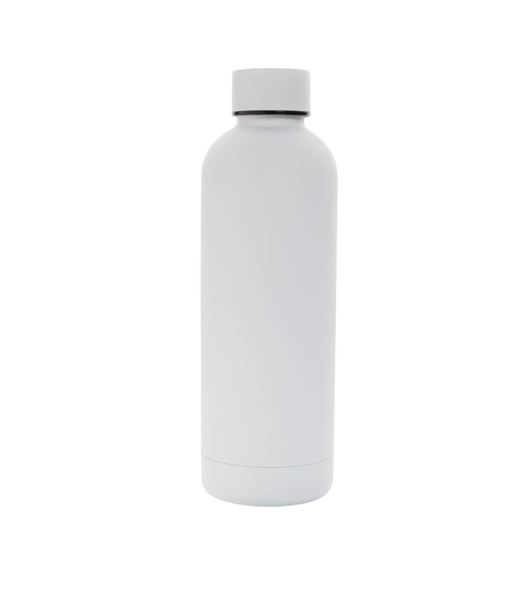 Impact recycled stainless steel vacuum insulated 500ml water bottle one size white XD Collection-1
