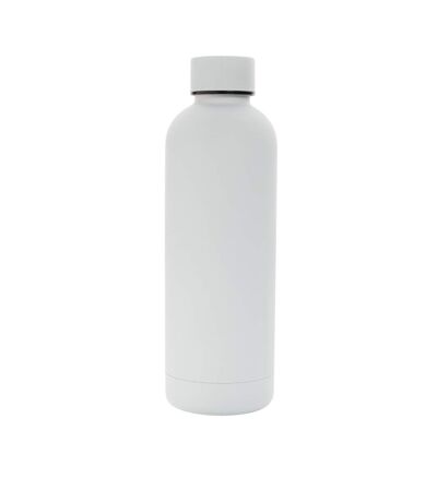 Impact recycled stainless steel vacuum insulated 500ml water bottle one size white XD Collection