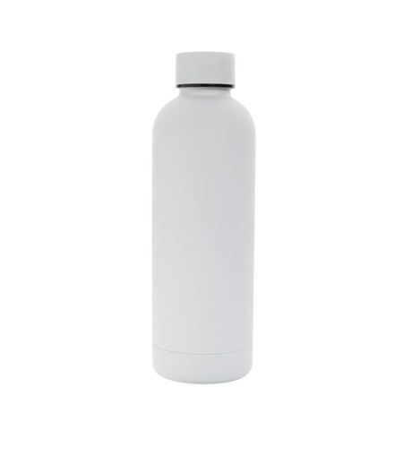 Impact recycled stainless steel vacuum insulated 500ml water bottle one size white XD Collection