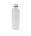 Impact recycled stainless steel vacuum insulated 500ml water bottle one size white XD Collection-1