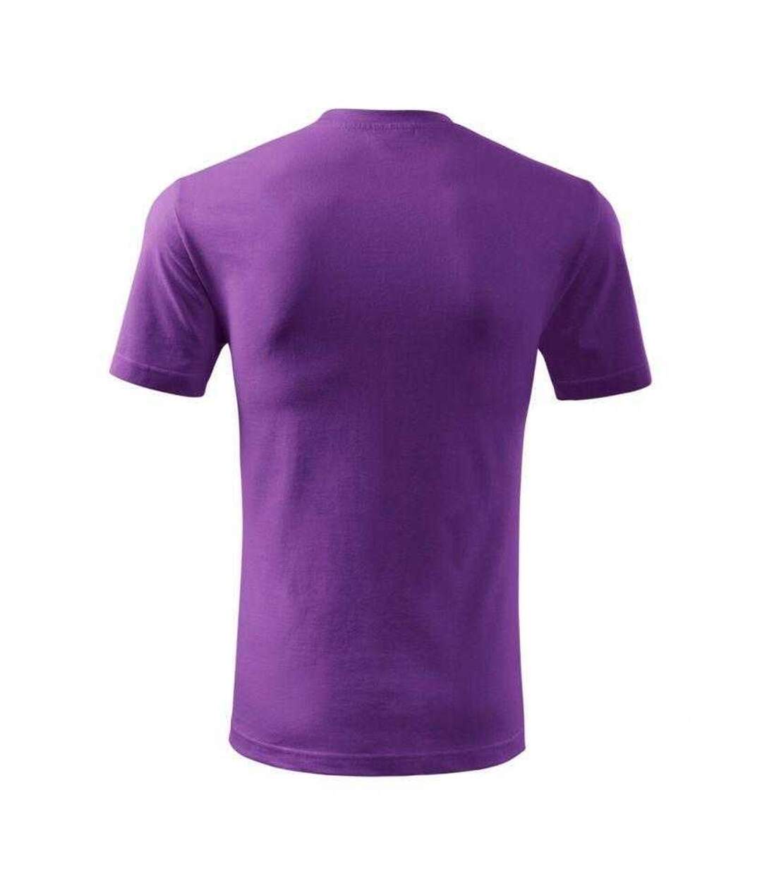 T-shirt Classic New Homme Violet Clair Malfini-2