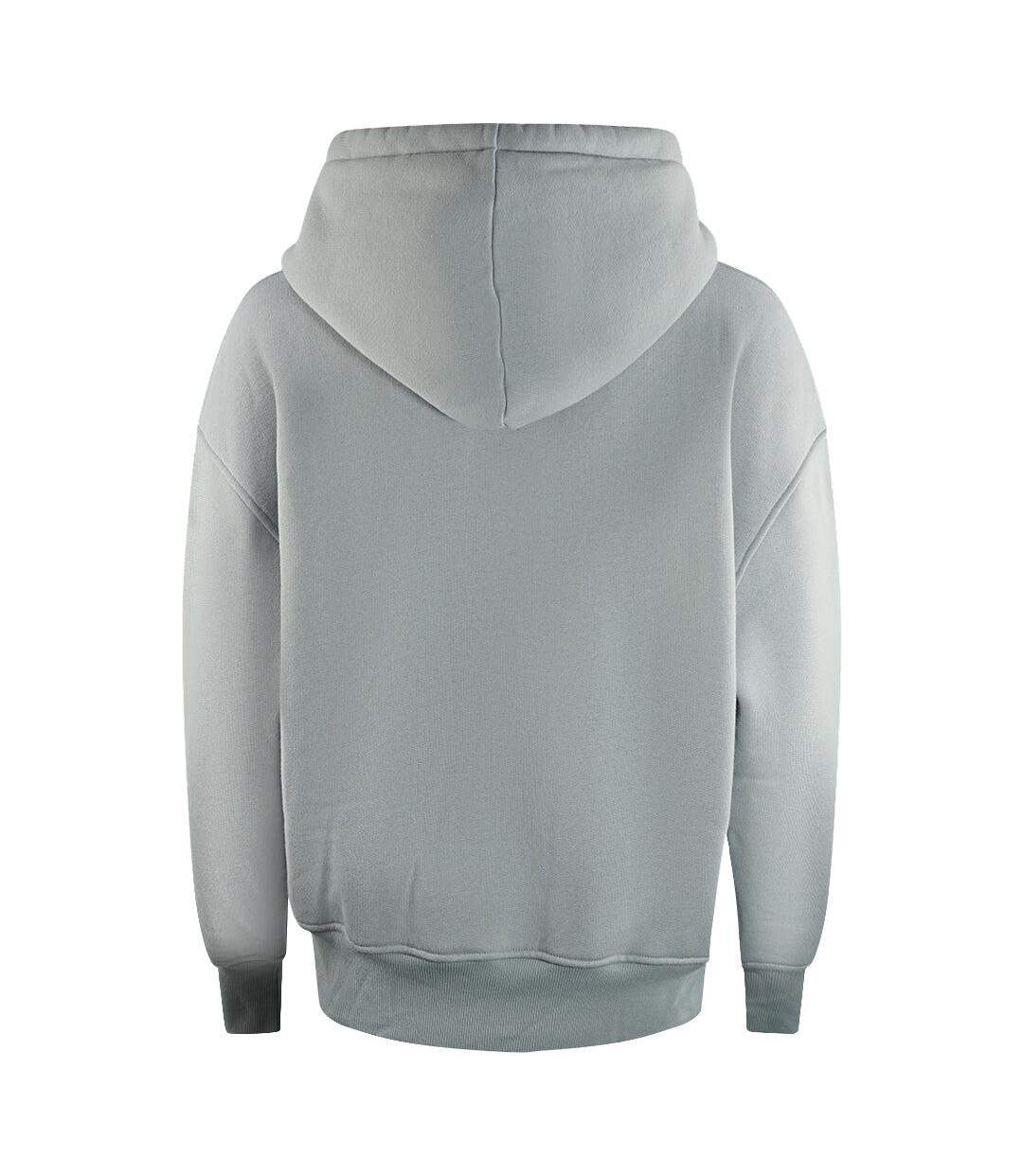 Womens/ladies Githa Plain Oversized Hoodie Shark Grey Parajumpers-2