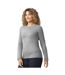 Unisex Adult Softstyle Plain Long-sleeved T-shirt Sport Grey Gildan-3