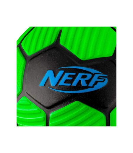 Ballon de foot proshot taille 7 vert / noir Nerf