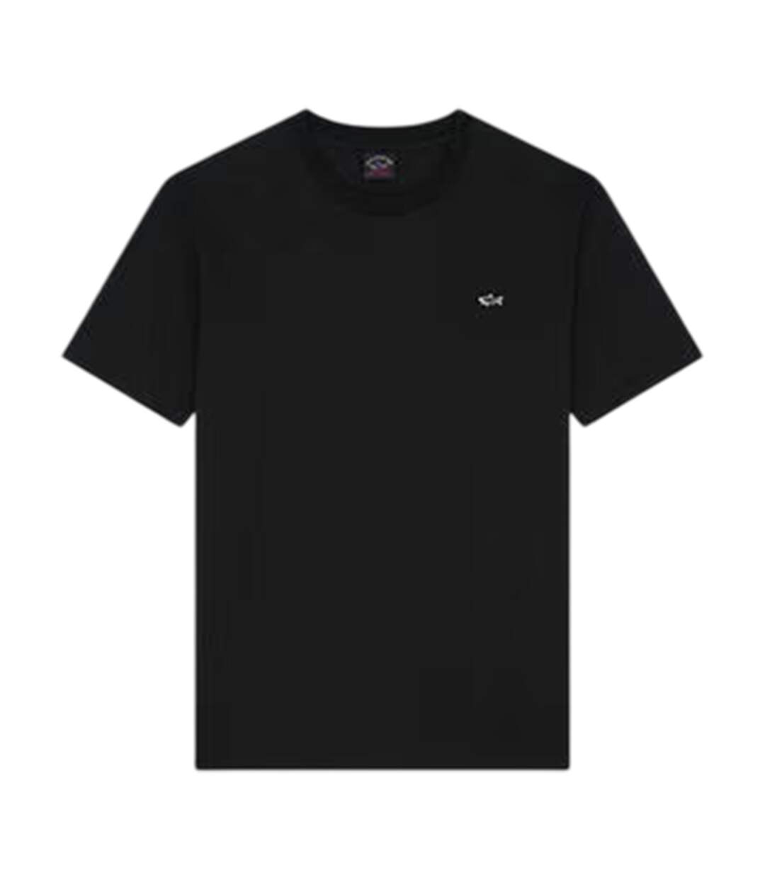 T-shirt Motif/style Badge Homme Noir Paul & Shark-1