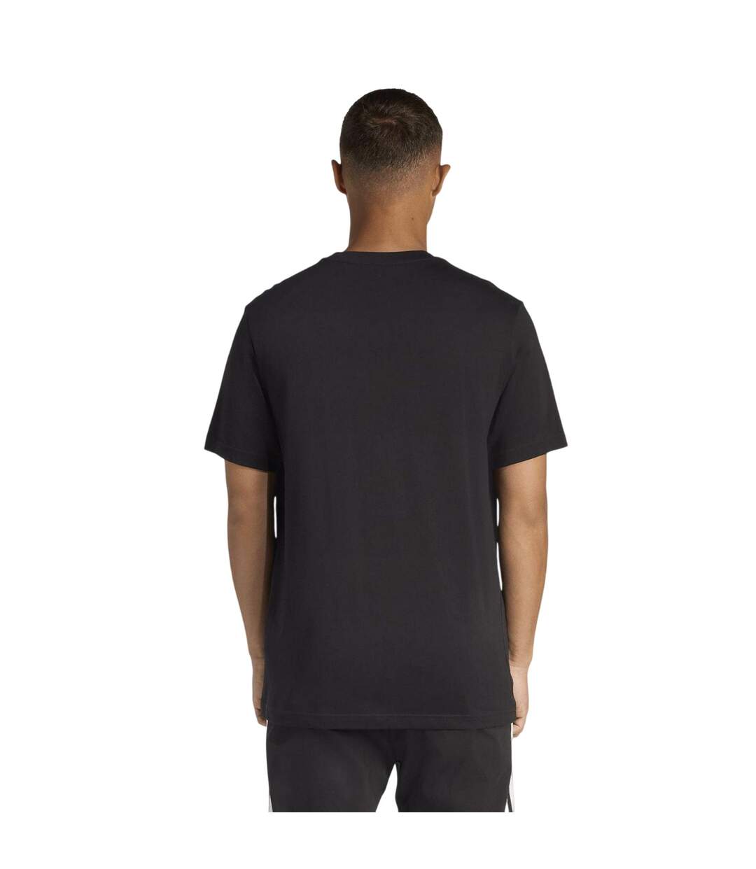 Mens Camo Chest Pocket T-shirt Black Adidas-3