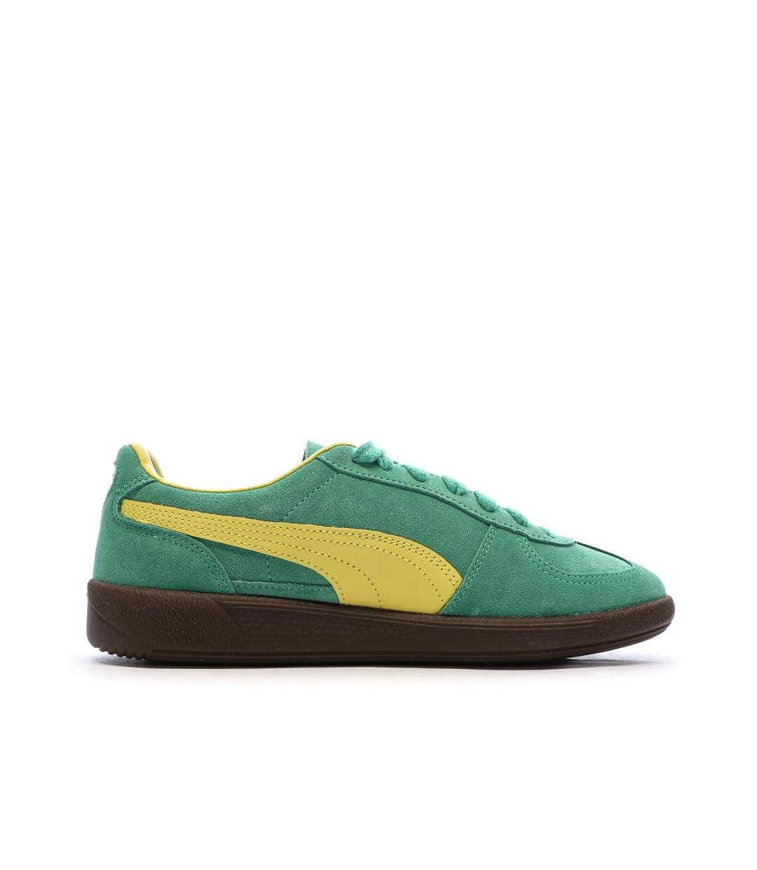 Baskets vert/jaune homme puma palermo-2