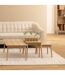 Table basse compacte effet chêne naturel ABANA - Beige-2