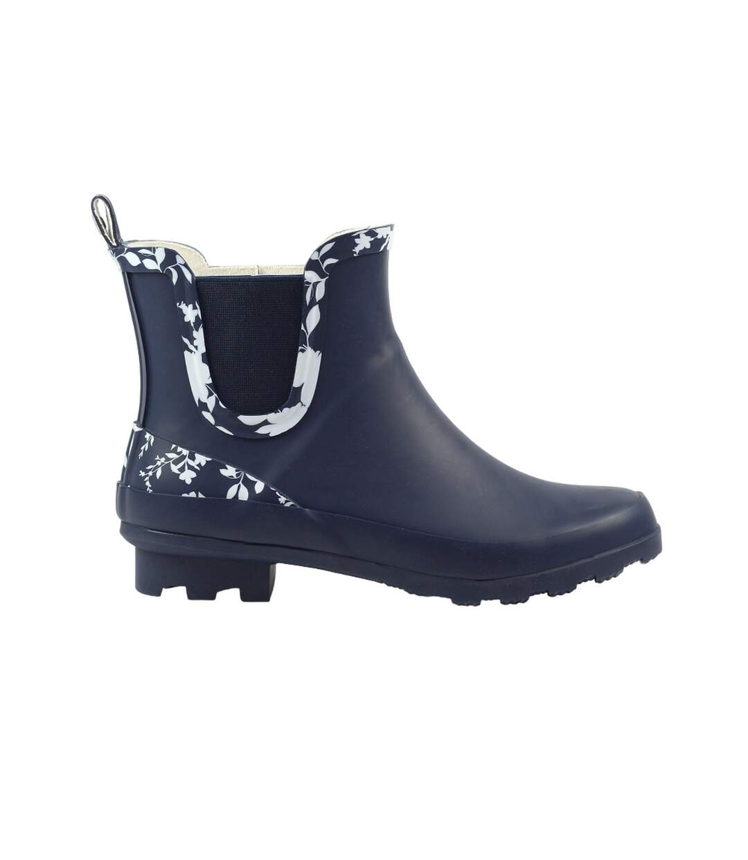 Bottes de pluie prairie femme bleu marine Lazy Dogz-3