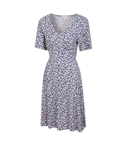 Womens/ladies como floral dress grey Mountain Warehouse