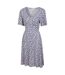 Mountain Warehouse Womens/Ladies Como Floral Dress (Gray) - UTMW2921
