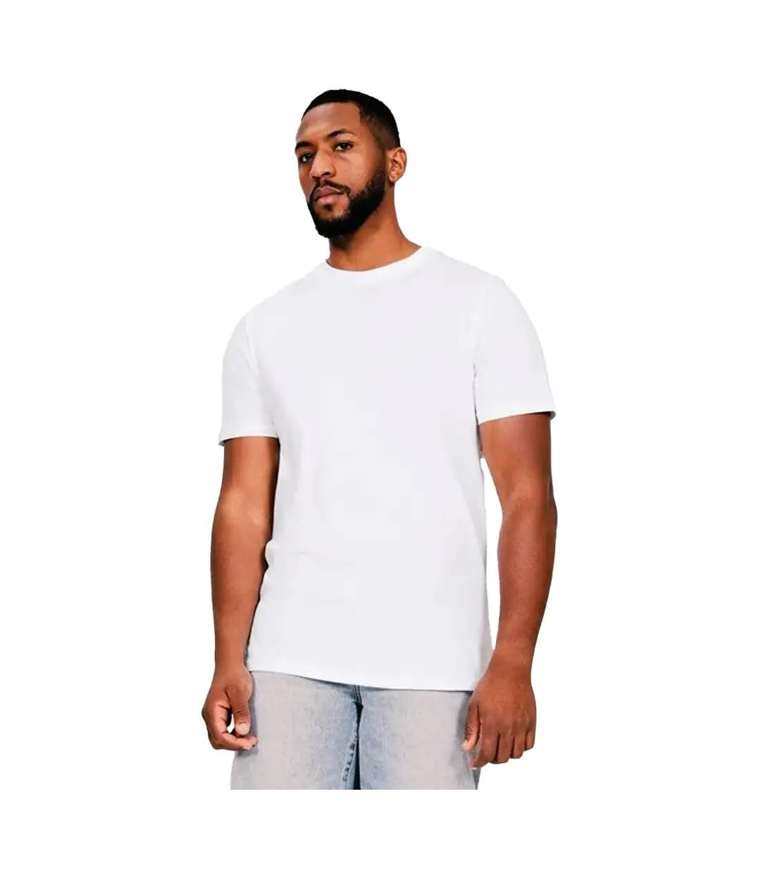 T-shirt Core Adulte Blanc Casual Classics-1
